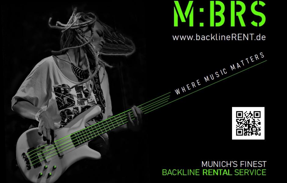 Frau mit Gitarre - Where Music Matters - Backline rental service